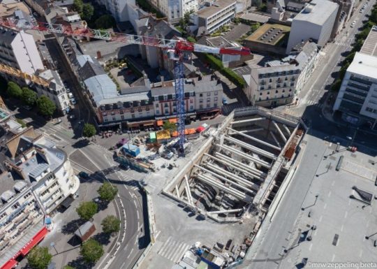 Vue aérienne - Rennes métropole