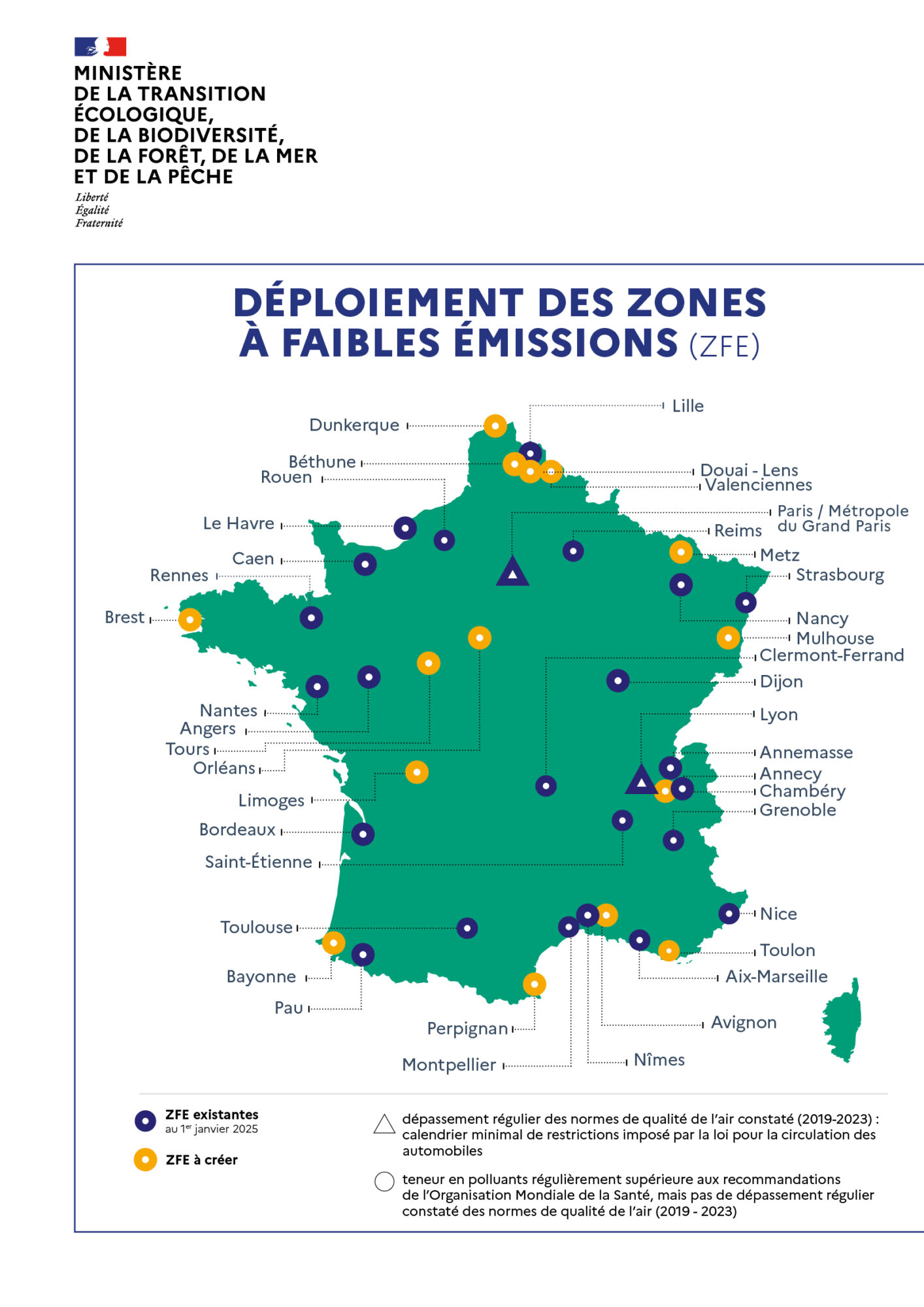 ZFE : tout savoir sur les restrictions de circulation dans les villes ...