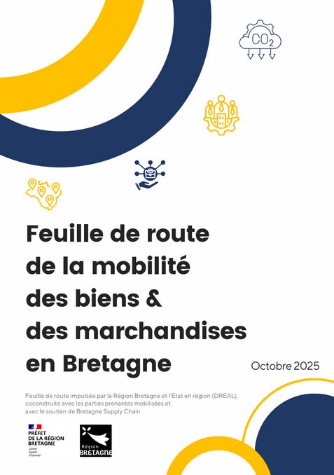 Feuille de route de la mobilité des biens et des marchandises, Préfecture de Bretagne, DREAL Bretagne, Conseil Régionale de Bretagne